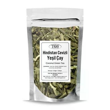 TOS The Organic Spices 250 gr Hindistan Cevizli Yeşil Çay