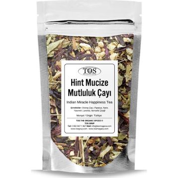 TOS The Organic Spices 250 gr Hint Mucize Mutluluk Çayı