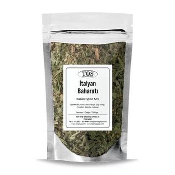 TOS The Organic Spices 250 gr İtalyan Baharatı