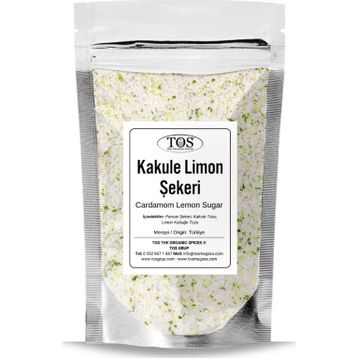TOS The Organic Spices 250 gr Kakule Limon Şeker