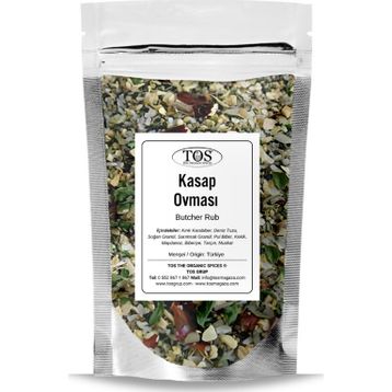 TOS The Organic Spices 250 gr Kasap Ovması