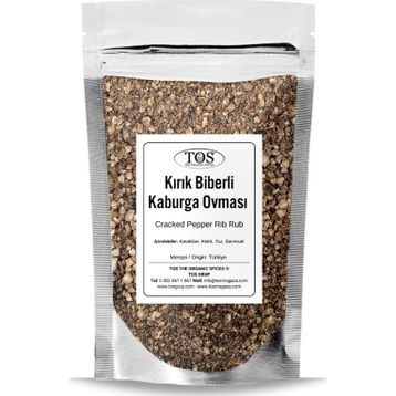 TOS The Organic Spices 250 gr Kırık Biberli Kaburga Ovması