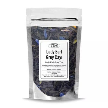 TOS The Organic Spices 250 gr Lady Earl Grey Çayı