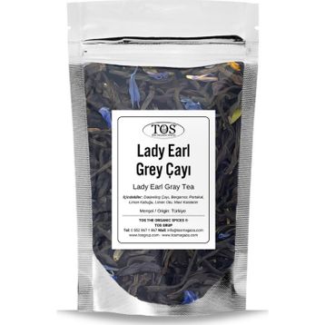 TOS The Organic Spices 250 gr Lady Earl Grey Çayı