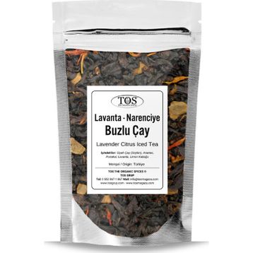 TOS The Organic Spices 250 gr Lavanta Narenciye Buzlu Çay