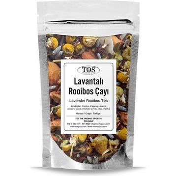 TOS The Organic Spices 250 gr Lavantalı Rooibos Çayı