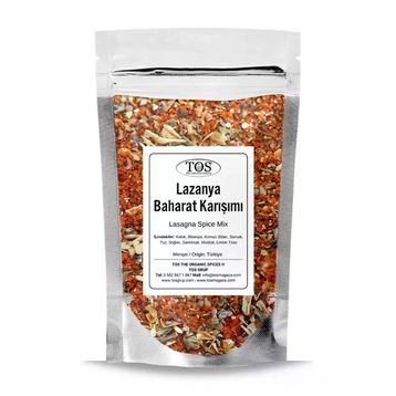 TOS The Organic Spices 250 gr Lazanya Baharat Karışımı