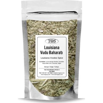 TOS The Organic Spices 250 gr Louisiana Vudu Baharatı