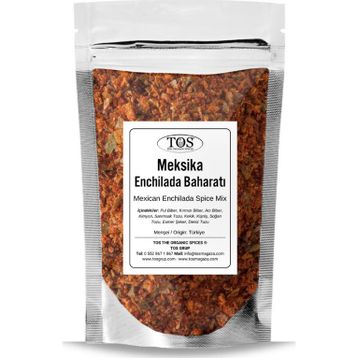 TOS The Organic Spices 250 gr Meksika Enchilada Baharatı