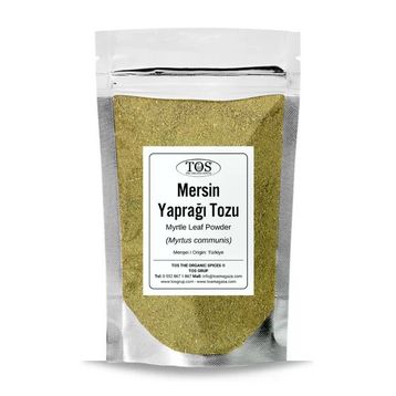 TOS The Organic Spices 250 gr Mersin Yaprağı Tozu