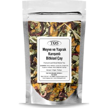 TOS The Organic Spices 250 gr Meyve ve Yaprak Karışımlı Bitki Çayı