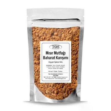 TOS The Organic Spices 250 gr Mısır Mutfağı Baharat Karışımı