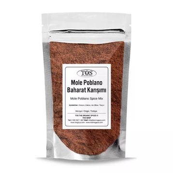 TOS The Organic Spices 250 gr Mole Poblano Baharat Karışımı