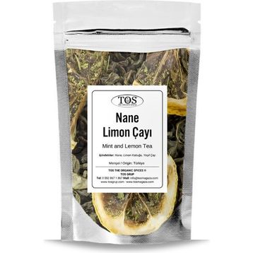 TOS The Organic Spices 250 gr Nane Limon Çayı
