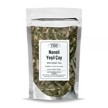 TOS The Organic Spices 250 gr Naneli Yeşil Çay