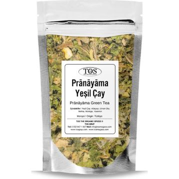 TOS The Organic Spices 250 gr Prānāyāma Yeşil Çay