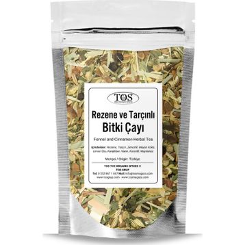 TOS The Organic Spices 250 gr Rezene ve Tarçınlı Bitki Çayı