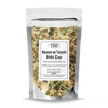 TOS The Organic Spices 250 gr Rezene ve Tarçınlı Bitki Çayı