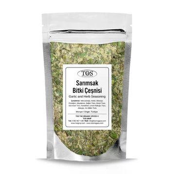 TOS The Organic Spices 250 gr Sarımsak ve Bitki Çeşnisi