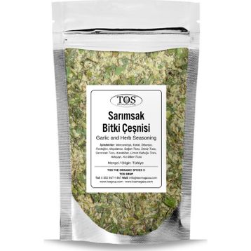 TOS The Organic Spices 250 gr Sarımsak ve Bitki Çeşnisi