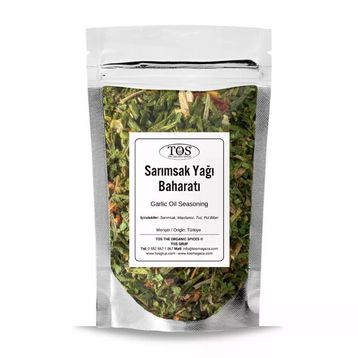 TOS The Organic Spices 250 gr Sarımsak Yağı Baharatı