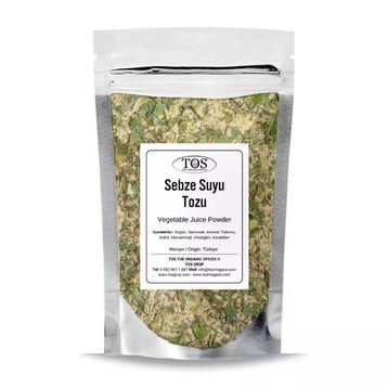 TOS The Organic Spices 250 gr Sebze Suyu Tozu