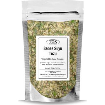 TOS The Organic Spices 250 gr Sebze Suyu Tozu