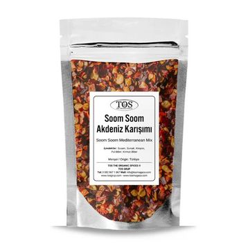 TOS The Organic Spices 250 gr Soom Soom Akdeniz Susam Karışımı