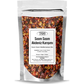 TOS The Organic Spices 250 gr Soom Soom Akdeniz Susam Karışımı
