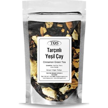 TOS The Organic Spices 250 gr Tarçınlı Yeşil Çay