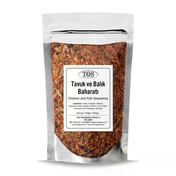 TOS The Organic Spices 250 gr Tavuk ve Balık Baharatı