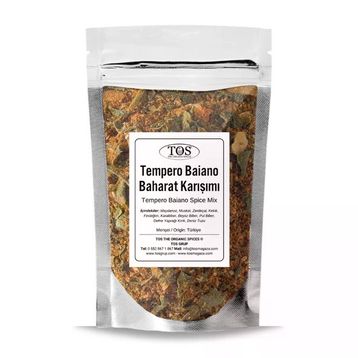TOS The Organic Spices 250 gr Tempero Baiano Baharat Karışımı