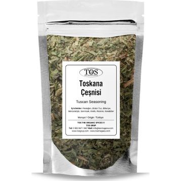 TOS The Organic Spices 250 gr Toskana Çeşnisi