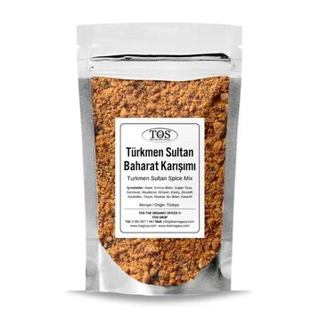 TOS The Organic Spices 250 gr Türkmen Sultan Baharat Karışımı