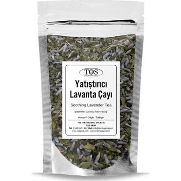 TOS The Organic Spices 250 gr Yatıştırıcı Lavanta Çayı