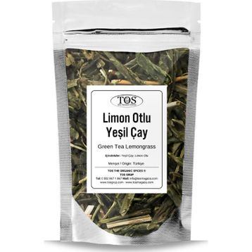 TOS The Organic Spices 250 gr Yeşil Çay Limon Otu
