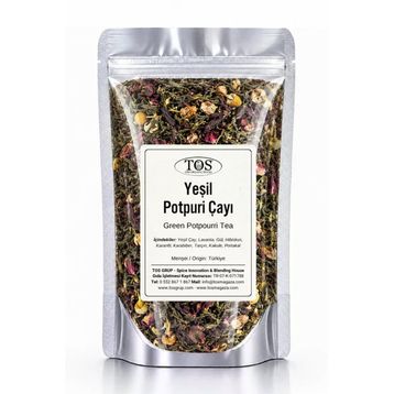 TOS The Organic Spices 250 gr Yeşil Potpuri Çayı