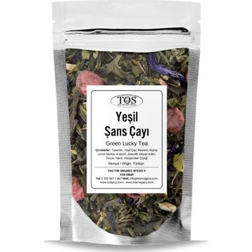 TOS The Organic Spices 250 gr Yeşil Şans Çayı