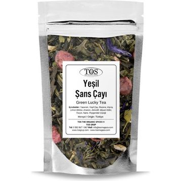TOS The Organic Spices 250 gr Yeşil Şans Çayı