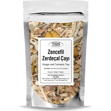 TOS The Organic Spices 250 gr Zencefil ve Zerdeçal Çayı