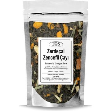 TOS The Organic Spices 250 gr Zencefil ve Zerdeçal Çayı
