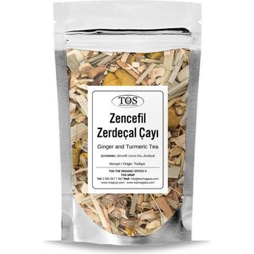 TOS The Organic Spices 250 gr Zencefil ve Zerdeçal Çayı