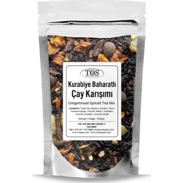 TOS The Organic Spices 250 gr Zencefilli Kurabiye Baharatlı Çay Karışımı