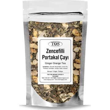 TOS The Organic Spices 250 gr Zencefilli Portakal Çayı