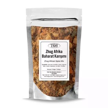 TOS The Organic Spices 250 gr Zhug Afrika Baharat Karışımı