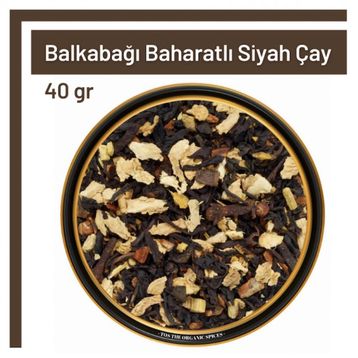 TOS The Organic Spices 40 Balkabağı Baharatlı Siyah Çay