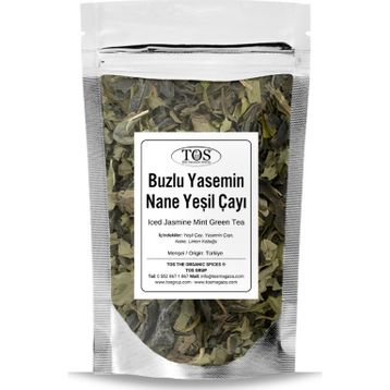 Tos The Organic Spices 40 gr Buzlu Yasemin Nane Yeşil Çayı