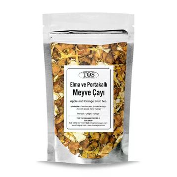 Tos The Organic Spices 40 gr Elma ve Portakallı Meyve Çayı