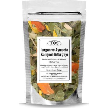 Tos The Organic Spices 40 gr Isırgan ve Aynısefa Karışımı Bitki Çayı