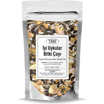 Tos The Organic Spices 40 gr İyi Uykular Ayurvedik Bitki Çayı